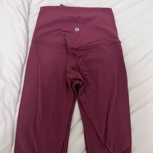 lululemon pink align 25’